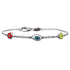 Evil Eye & Flower Bracelet