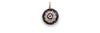 Blue Sapphire Evil Eye Charm