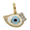 Evil Eye w/bow accent