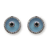 Blue Topaz Evil Eye (medium)