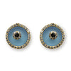 Blue Topaz Evil Eye (medium)