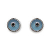 Blue Topaz Evil Eye