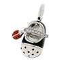 Ladybug Diamond Strap Shoe with Ladybug accent