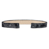 Alligator Leather Strap (black)
