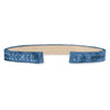 Alligator Leather Strap (blue)