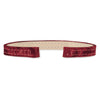 Alligator Leather Strap (red)